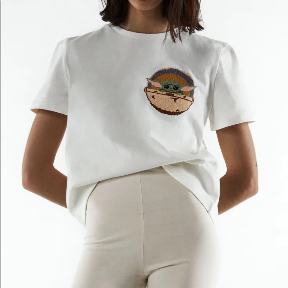 Zara Star Wars Embroidered Tee - Picture 2 of 8
